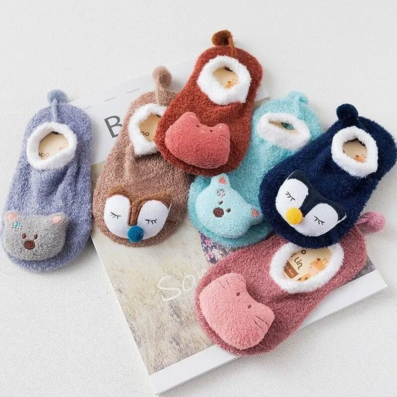 Baby Socks Winter Thick Warm N - đánh giá và giá Unisex Baby Socks Non Slip