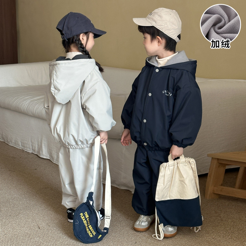 Bộ 2 Món Áo Khoác Có Mũ Cho Bé - đánh giá và giá Toddler Boy Winter Fleece Jacket