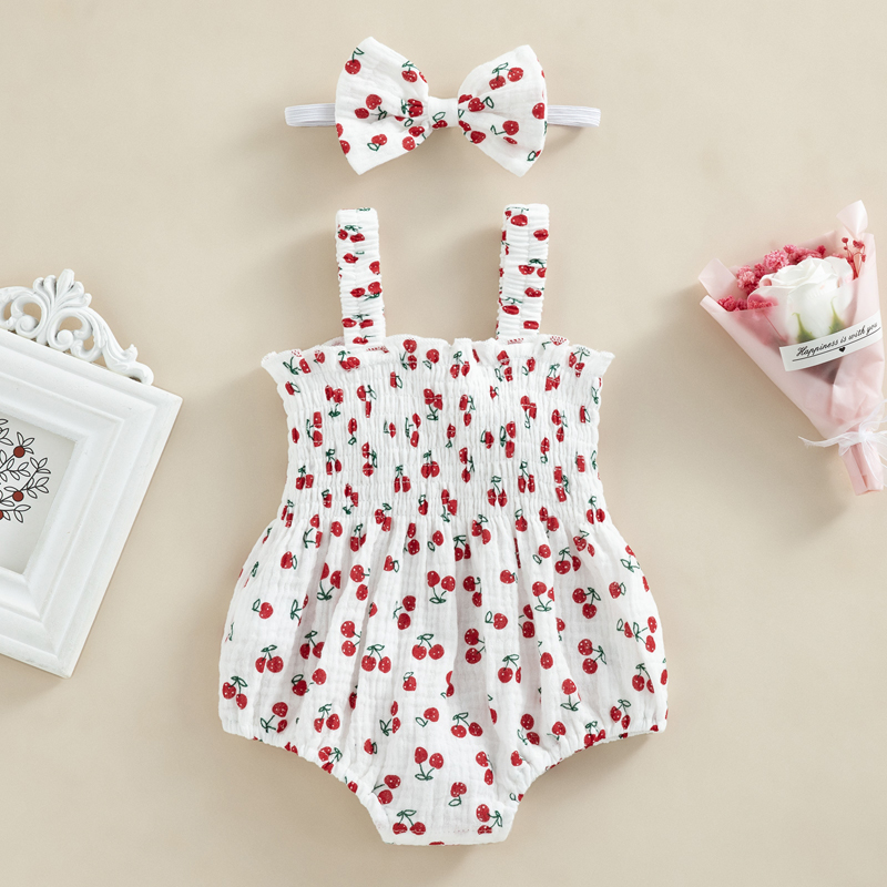 Tregren Baby Girls Rompers Sum - đánh giá và giá Baby Summer Linen Sleeveless Jumpsuit