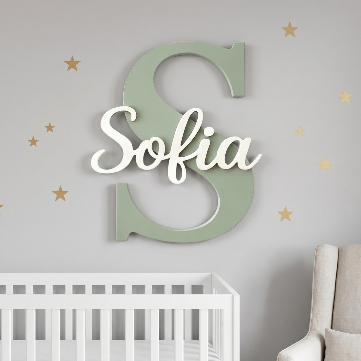 1Pc Custom Minimalist Wooden N - đánh giá và giá Nursery